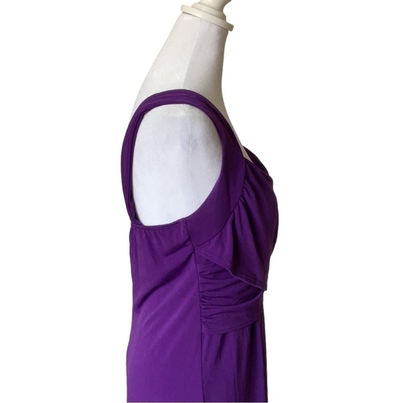 Venus Draped Front HiLo Dress - Picture 10 of 13
